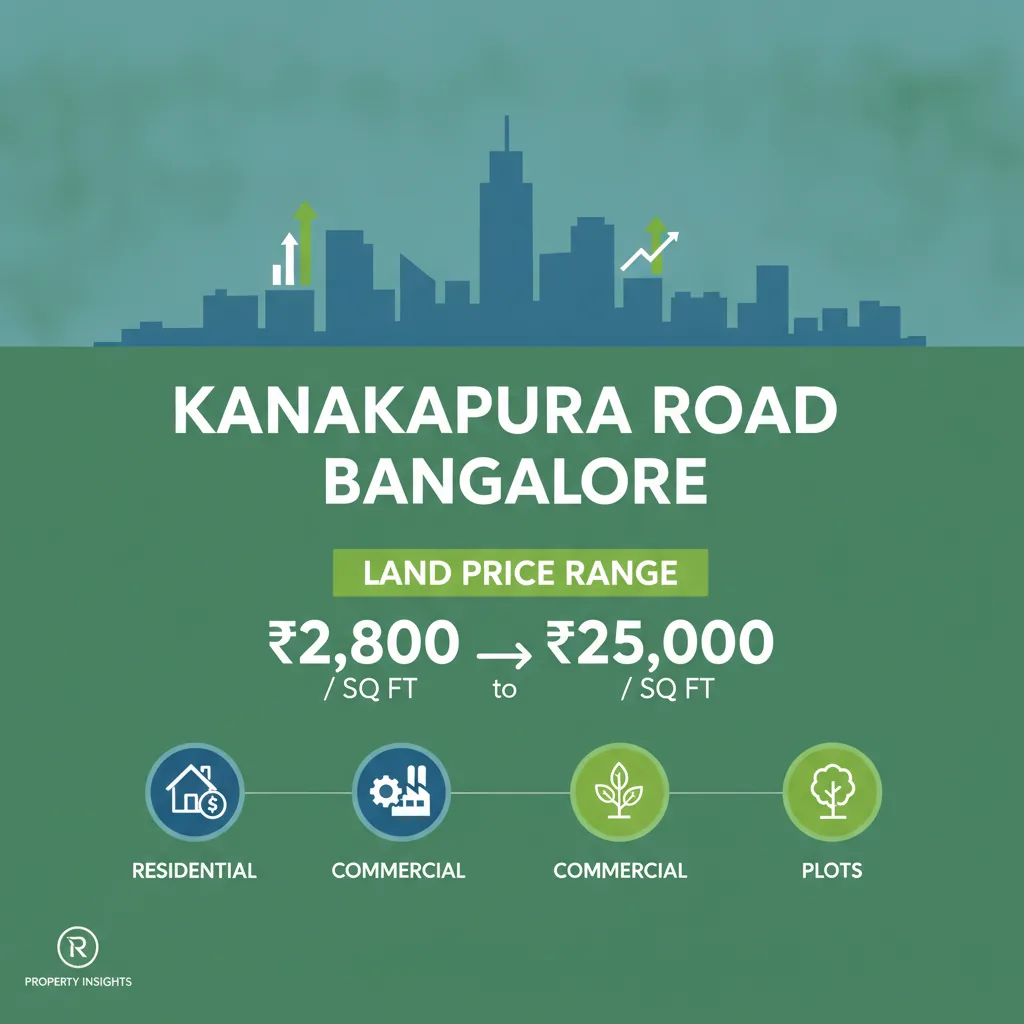 Price of Land on Kanakapura Road Bangalore Price of Land on Kanakapura Road Bangalore